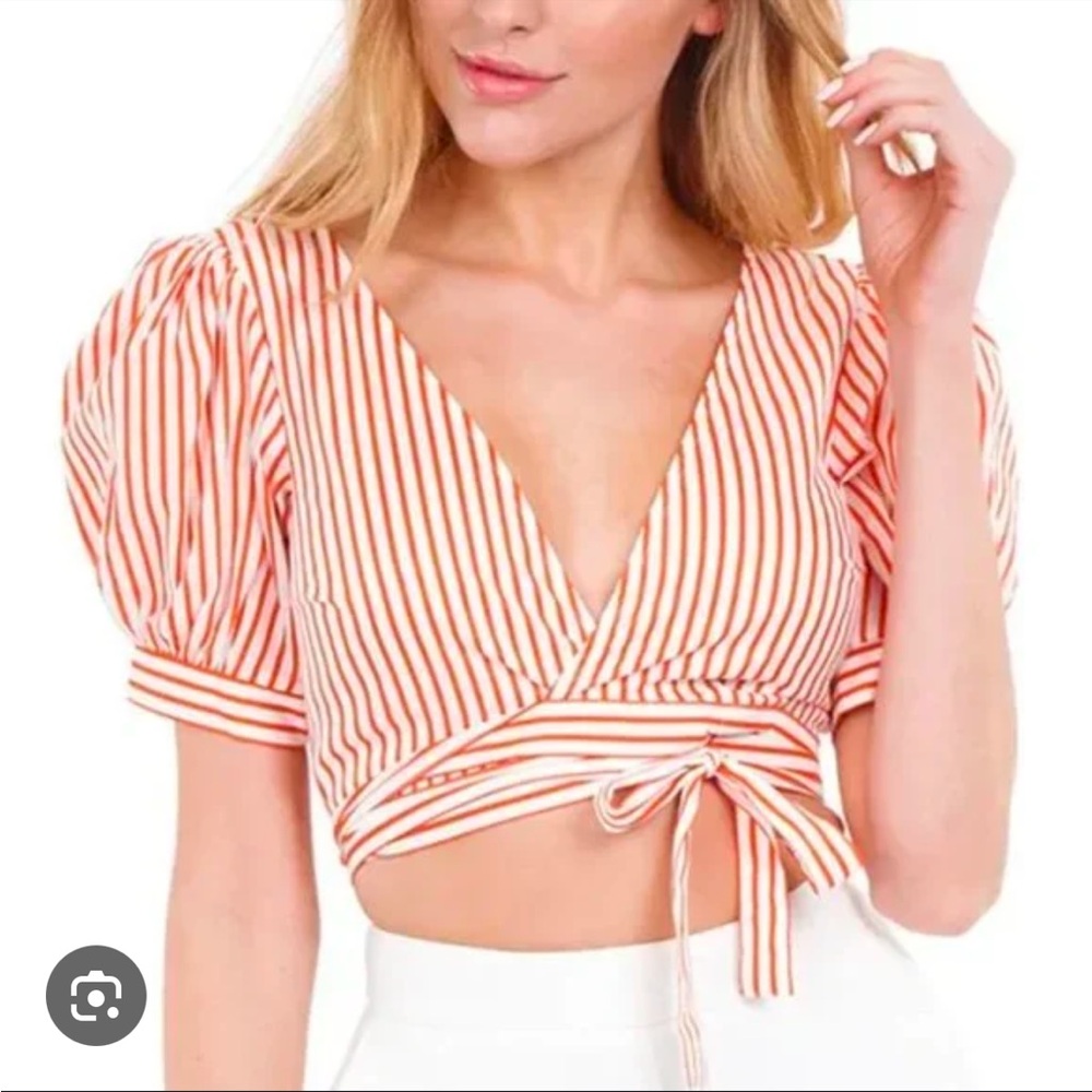 For Love and Lemons Selma Striped Top